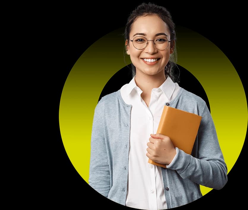 Ilustrasi fitur bimbingan belajar premium, menawarkan kursus online dan offline dengan pendekatan pembelajaran interaktif dan dukungan pengajaran profesional.